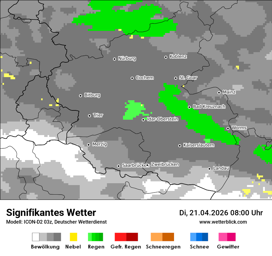 Signifikantes Wetter