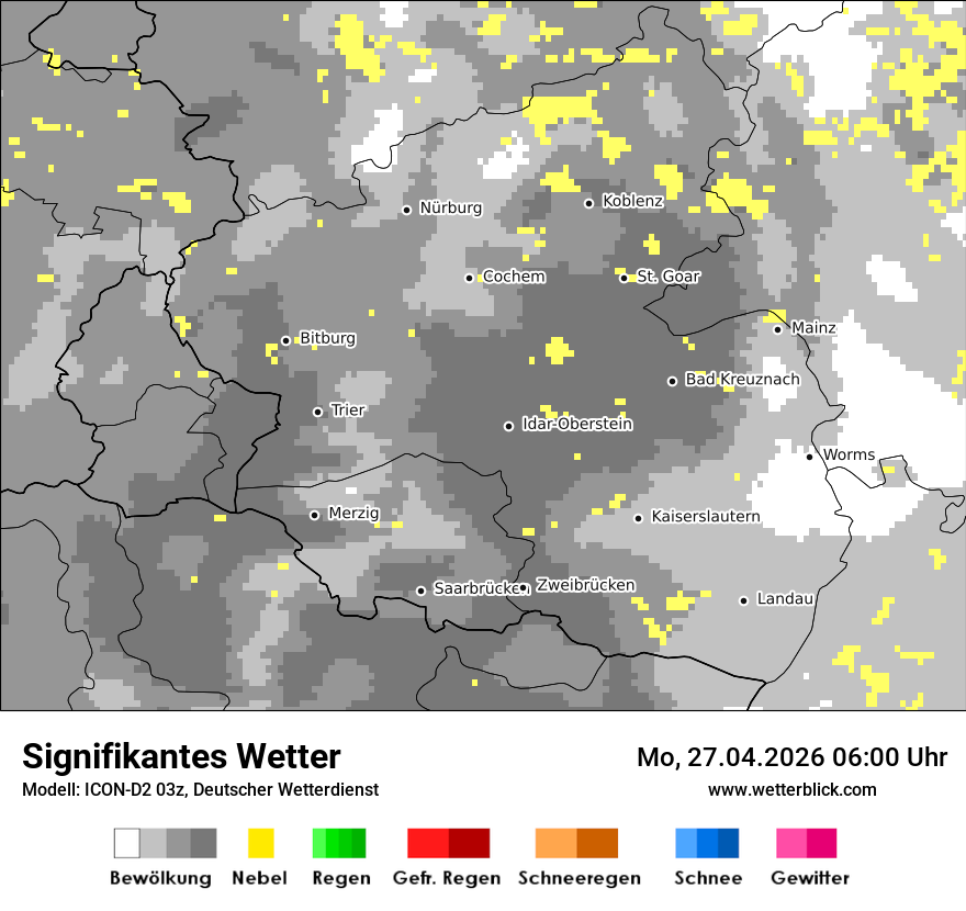 Signifikantes Wetter