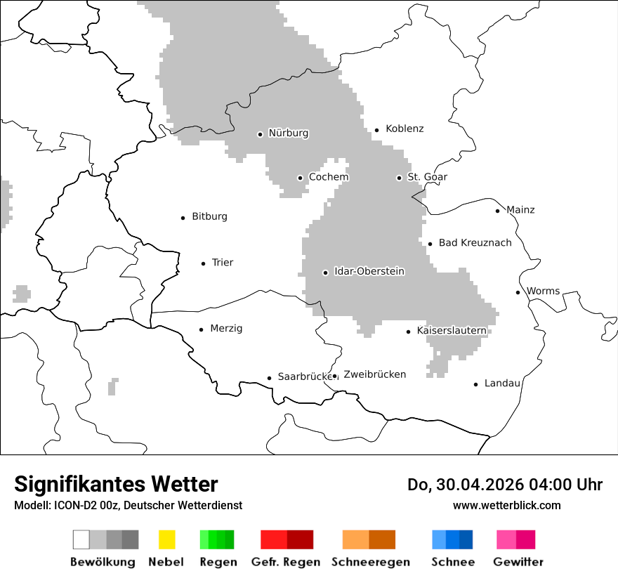 Signifikantes Wetter