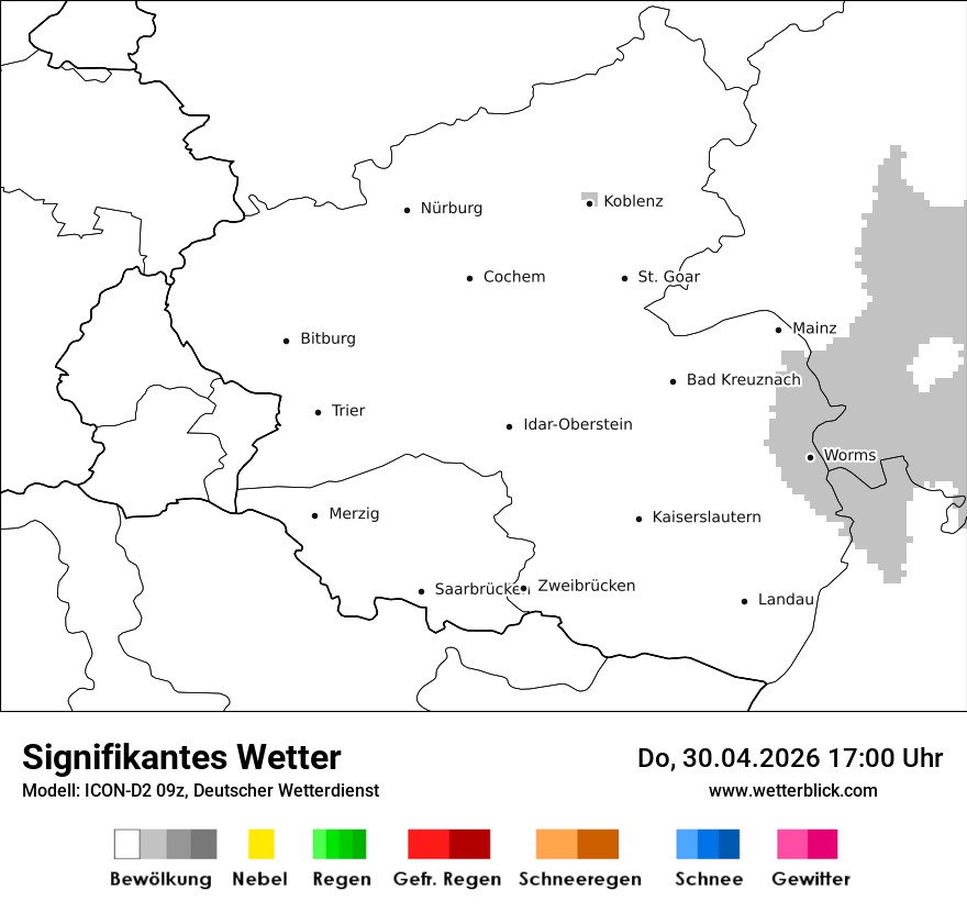 Signifikantes Wetter