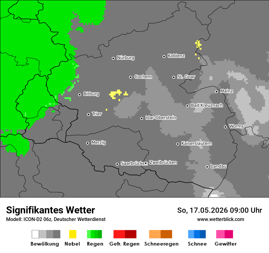 Signifikantes Wetter