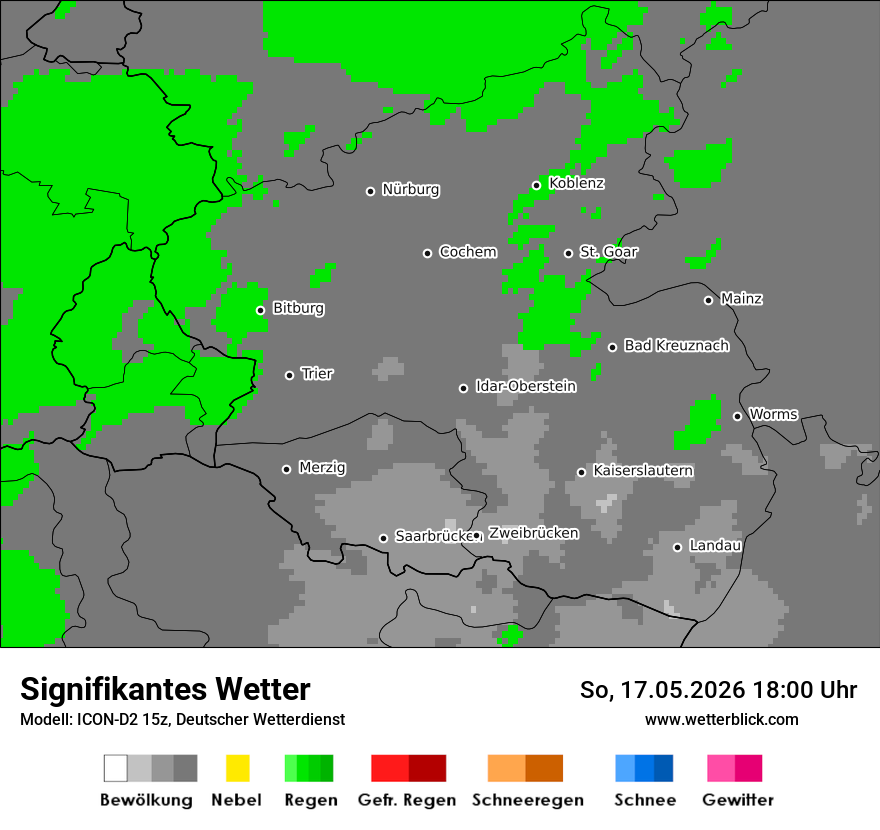 Signifikantes Wetter
