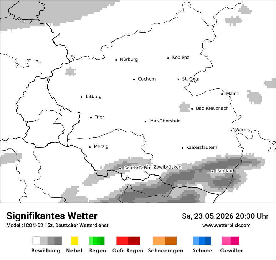 Signifikantes Wetter