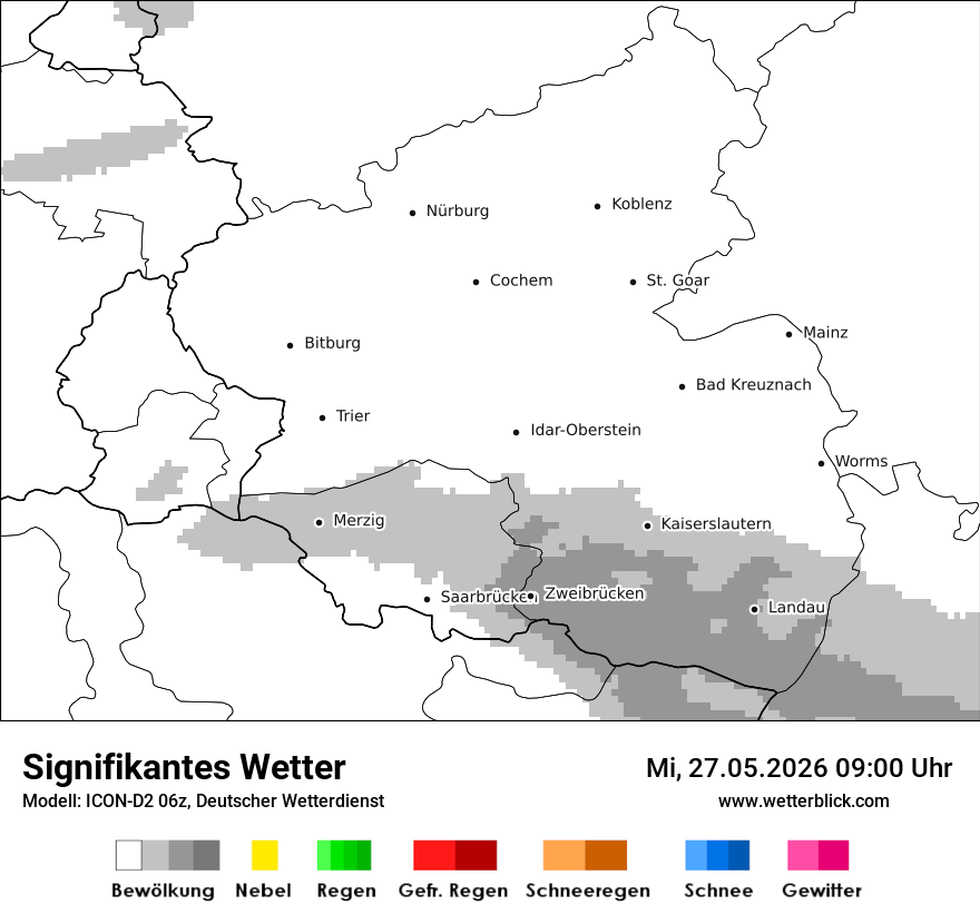 Signifikantes Wetter