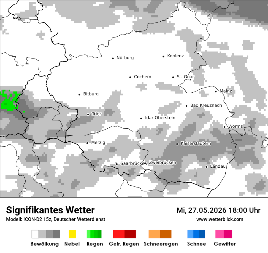 Signifikantes Wetter