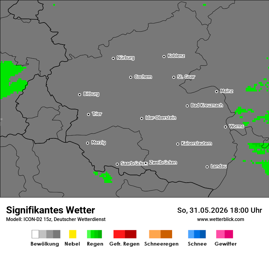 Signifikantes Wetter