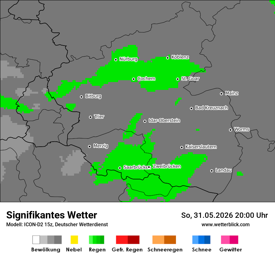 Signifikantes Wetter