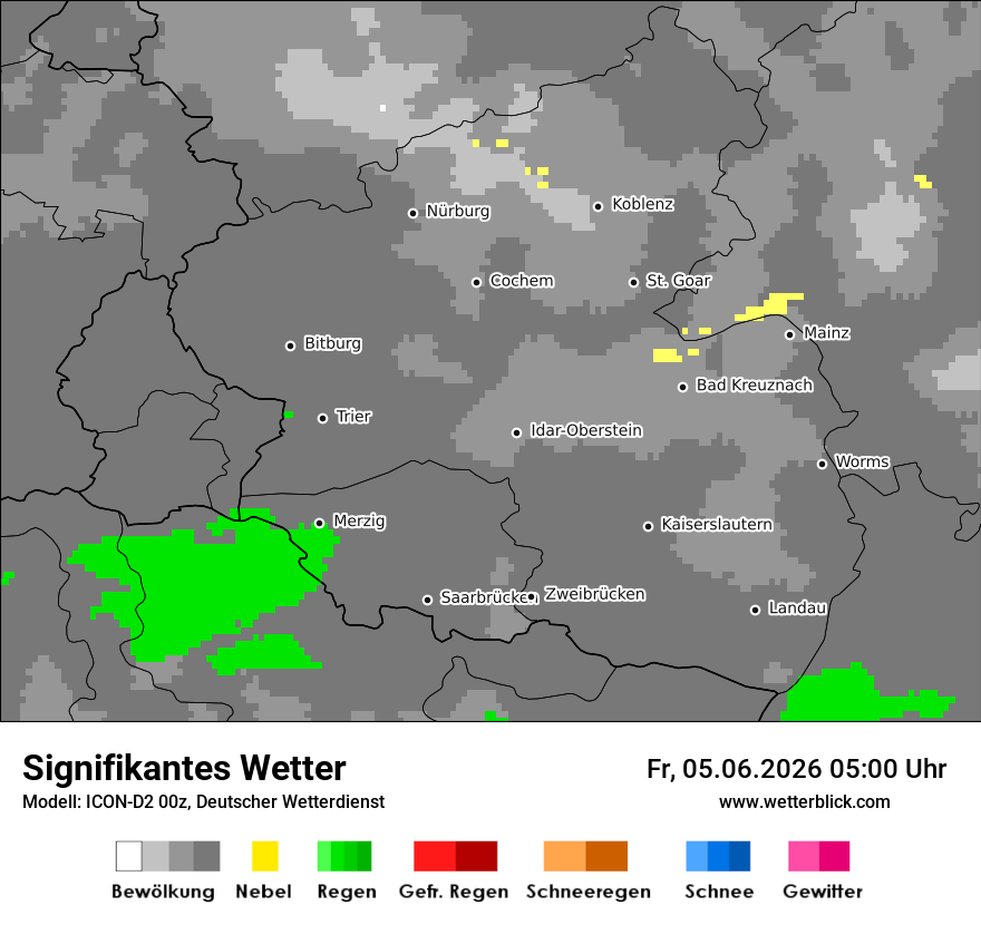Signifikantes Wetter