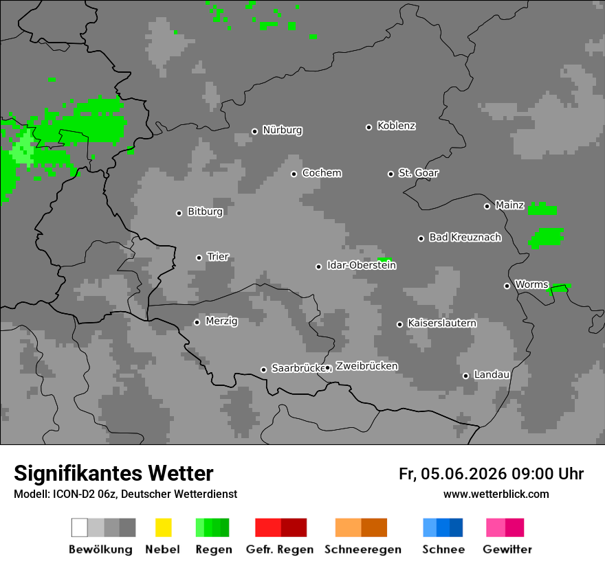Signifikantes Wetter