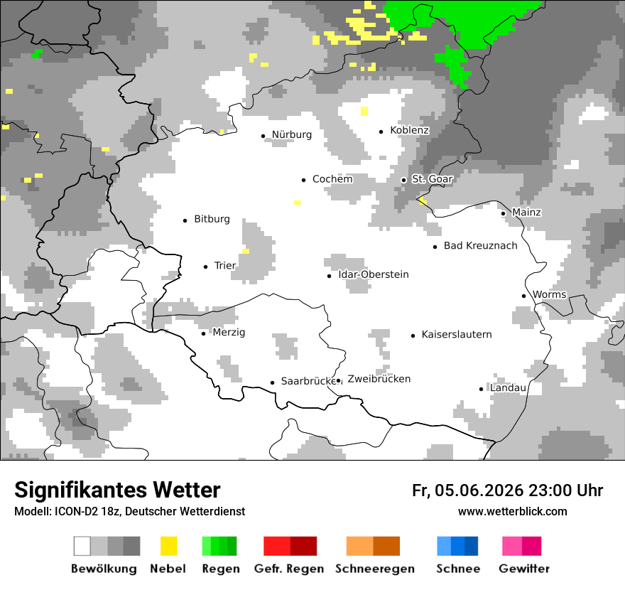 Signifikantes Wetter