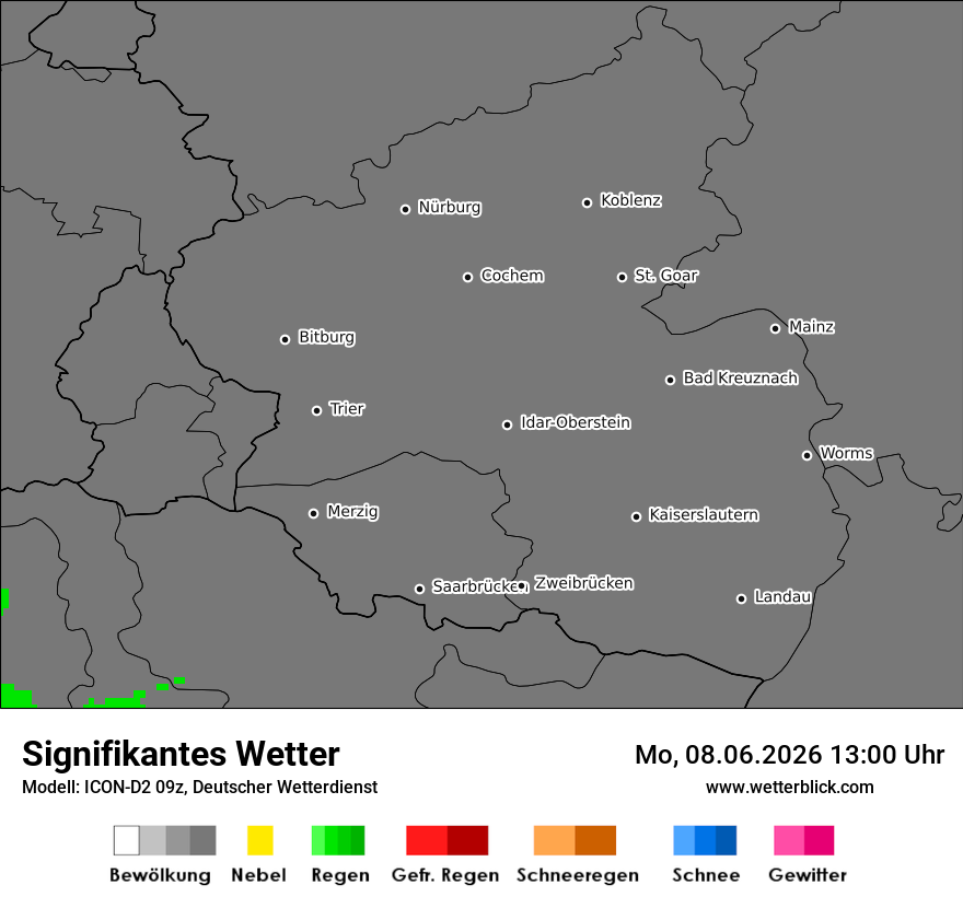 Signifikantes Wetter