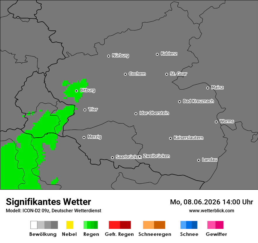 Signifikantes Wetter