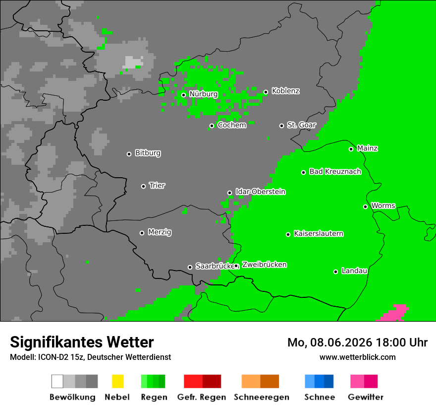 Signifikantes Wetter