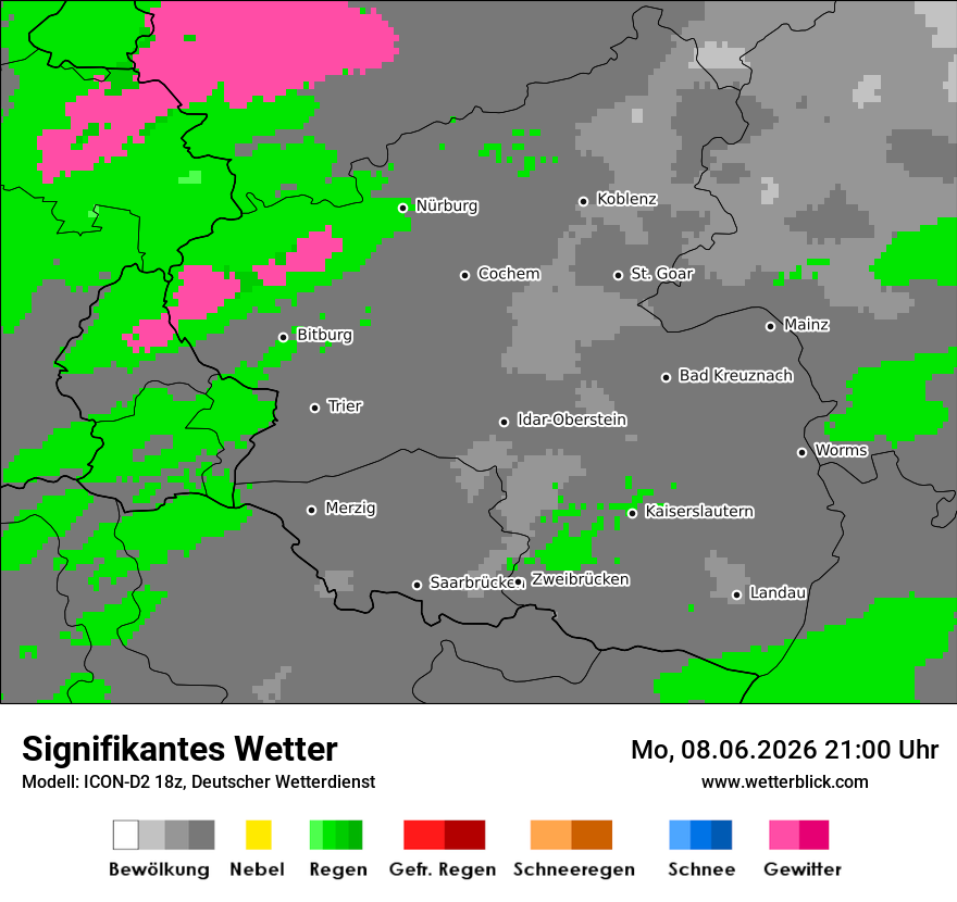 Signifikantes Wetter