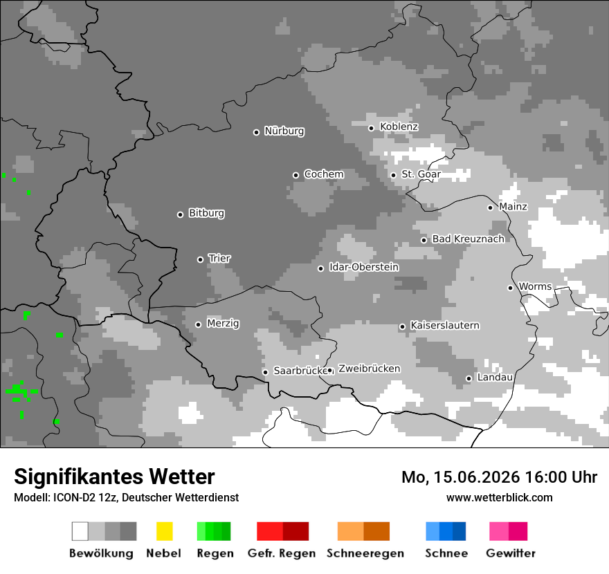 Signifikantes Wetter