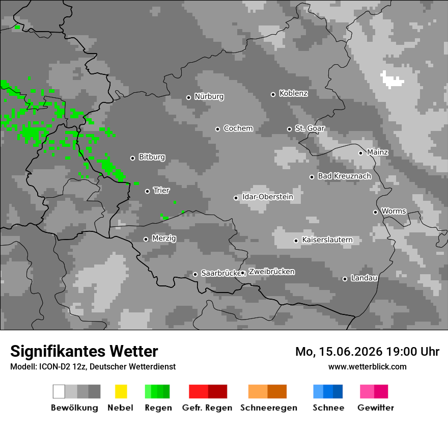 Signifikantes Wetter