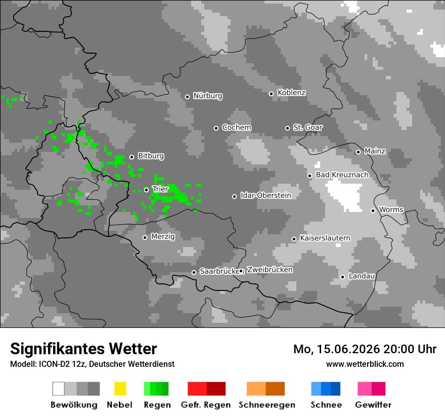 Signifikantes Wetter