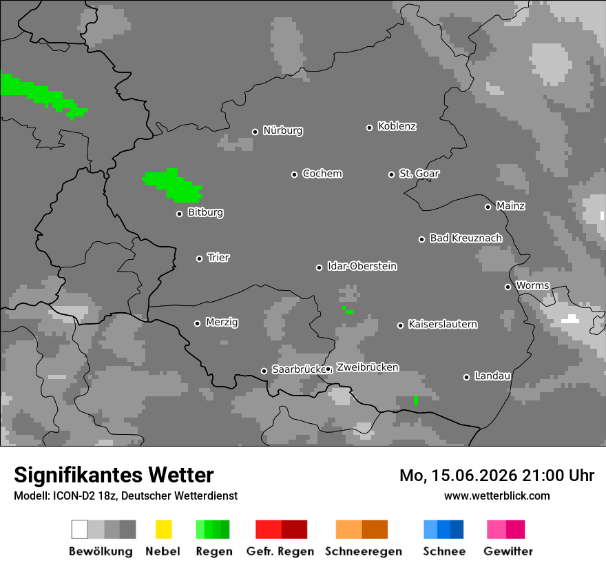 Signifikantes Wetter