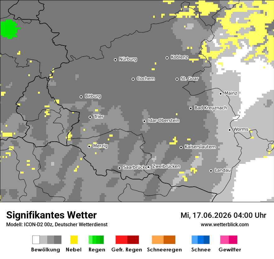 Signifikantes Wetter