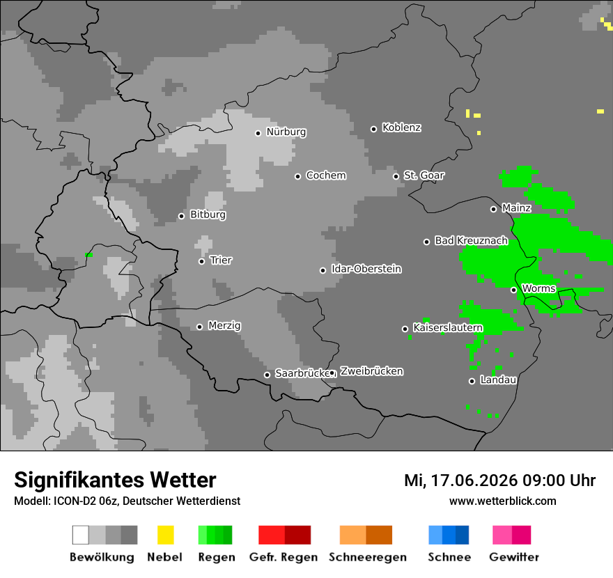 Signifikantes Wetter