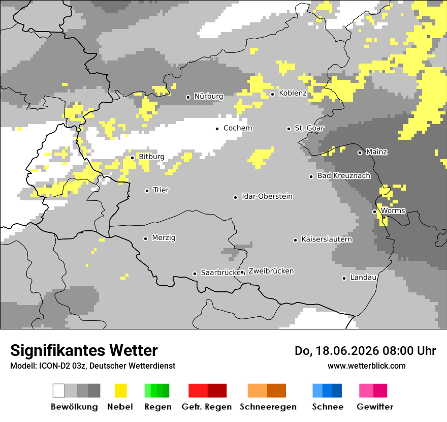 Signifikantes Wetter