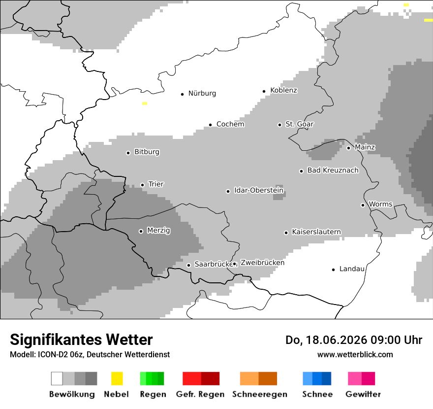 Signifikantes Wetter