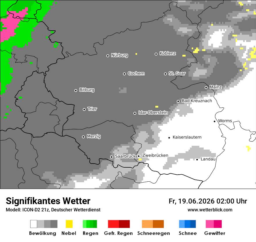 Signifikantes Wetter