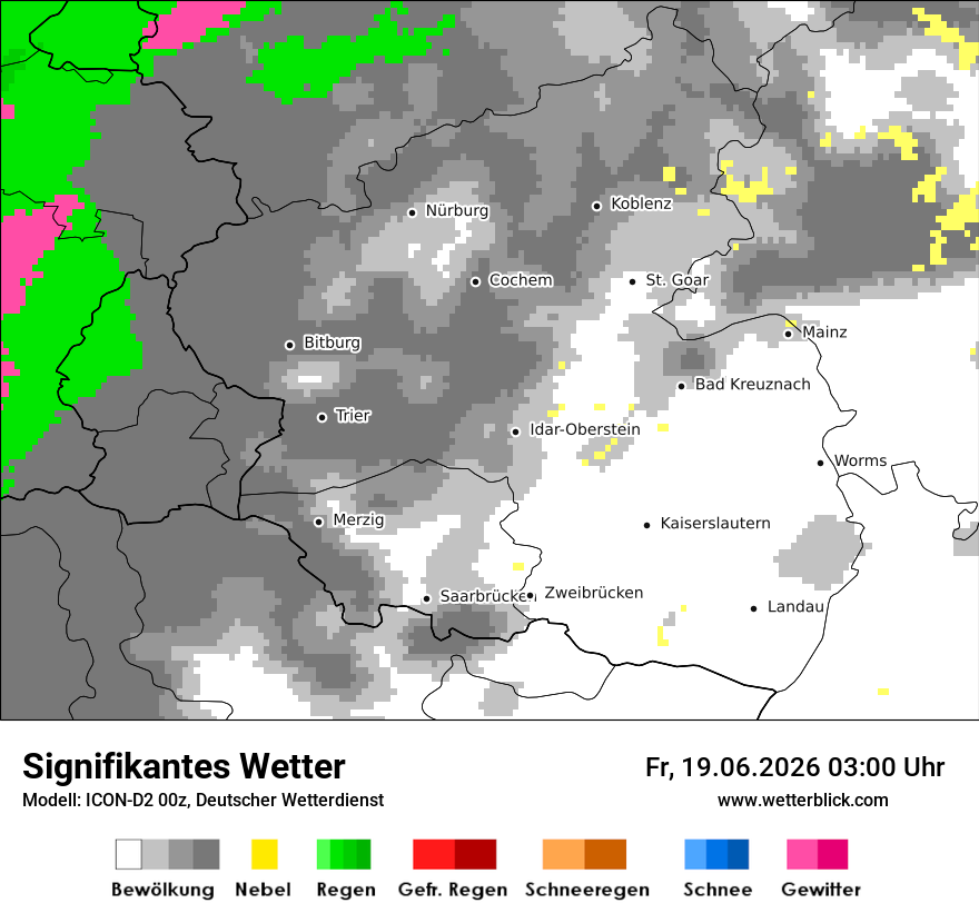 Signifikantes Wetter