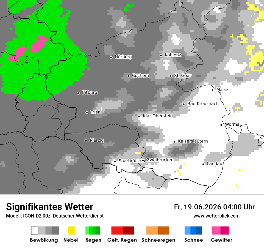 Signifikantes Wetter