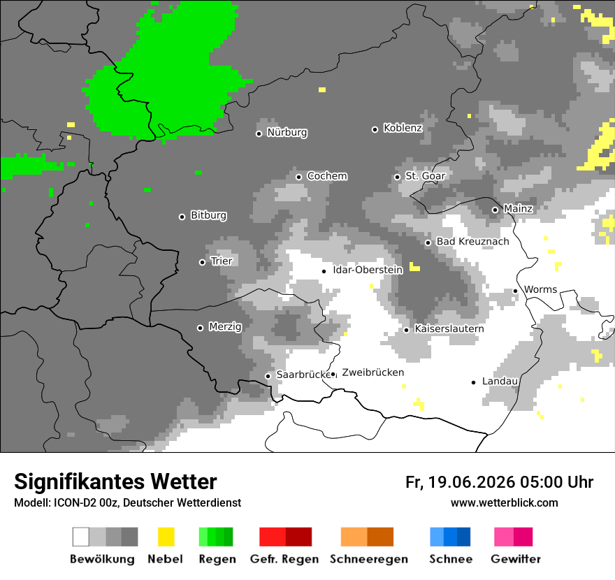 Signifikantes Wetter