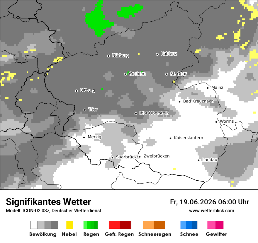 Signifikantes Wetter