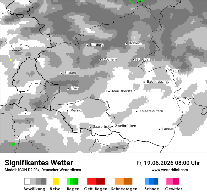 Signifikantes Wetter