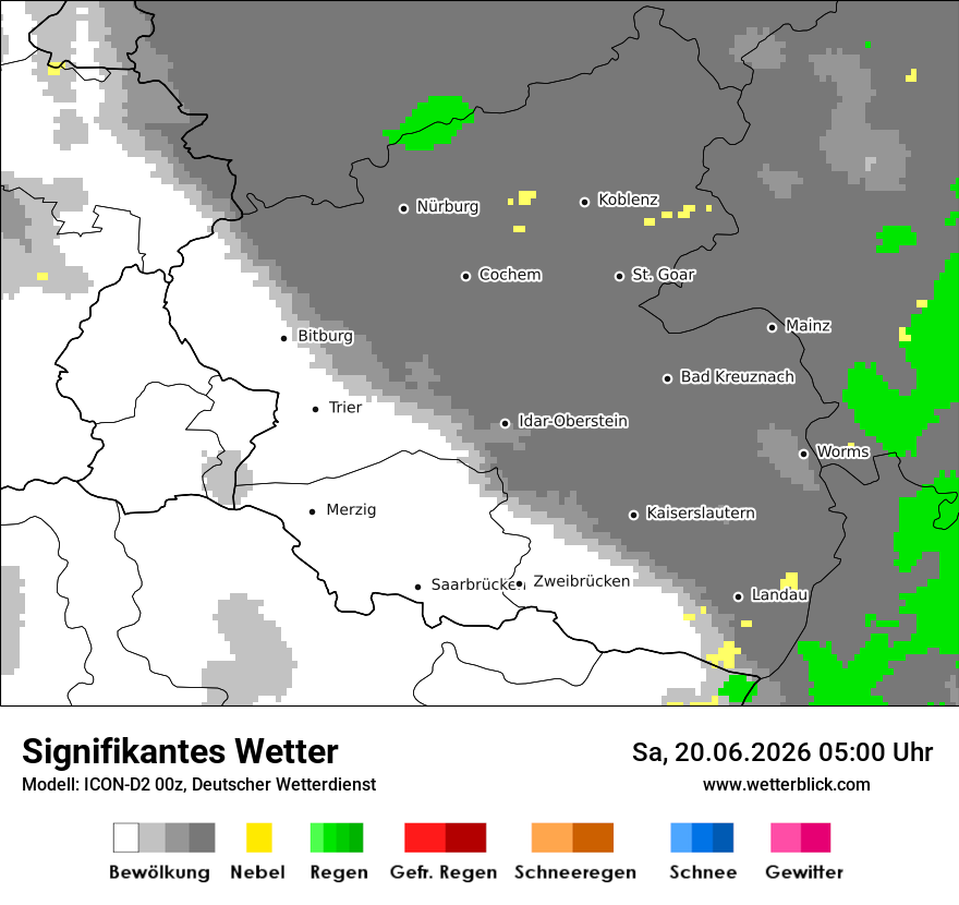 Signifikantes Wetter