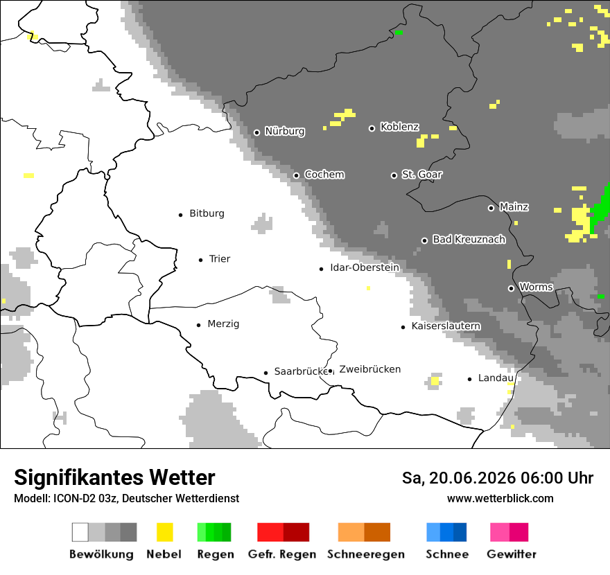 Signifikantes Wetter