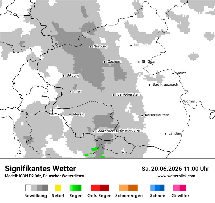 Signifikantes Wetter