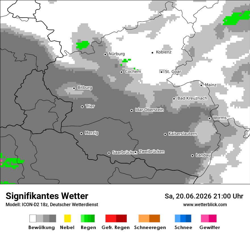 Signifikantes Wetter