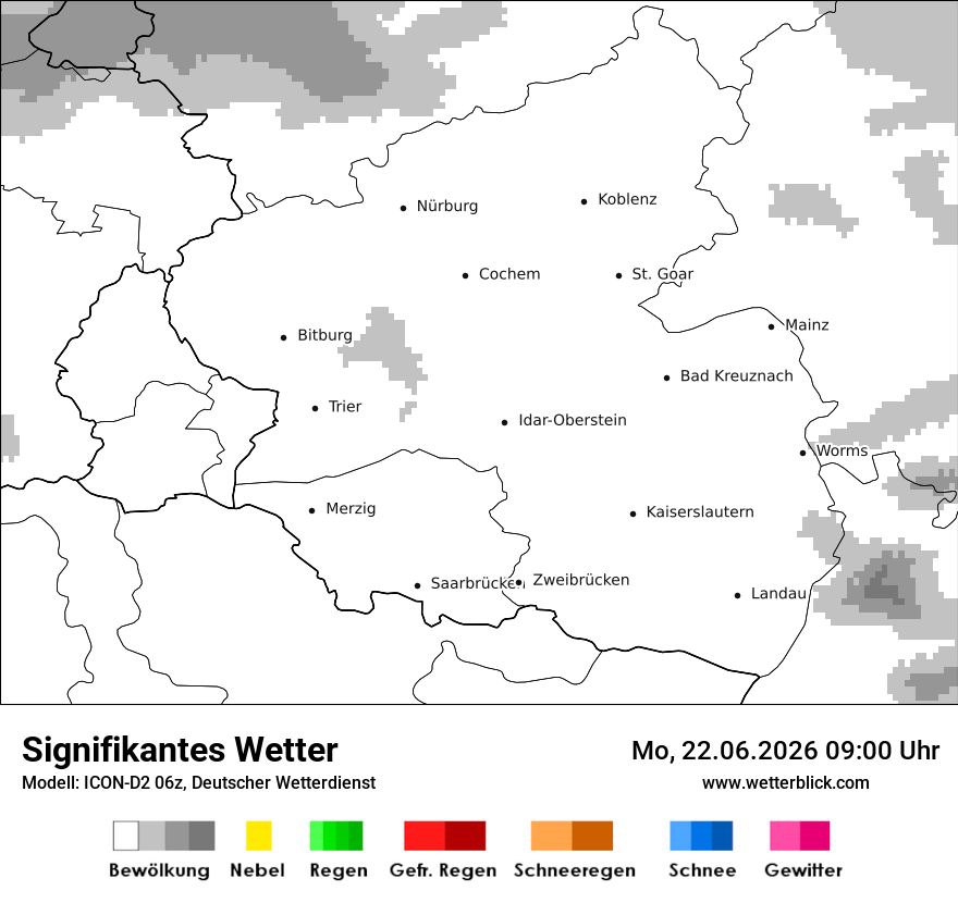Signifikantes Wetter