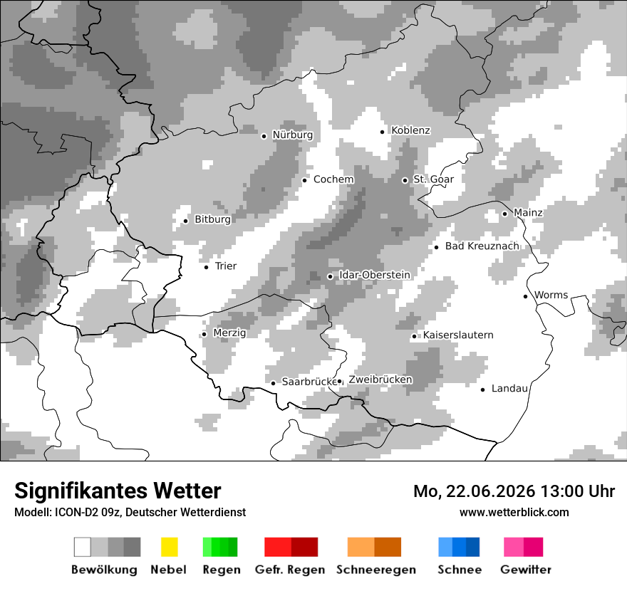 Signifikantes Wetter