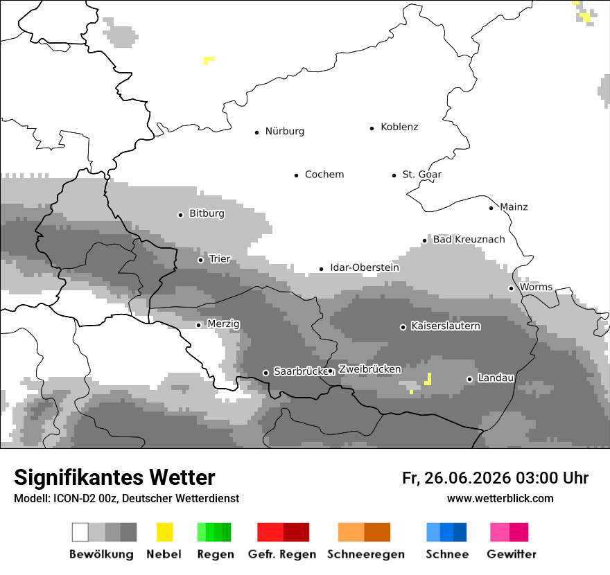 Signifikantes Wetter