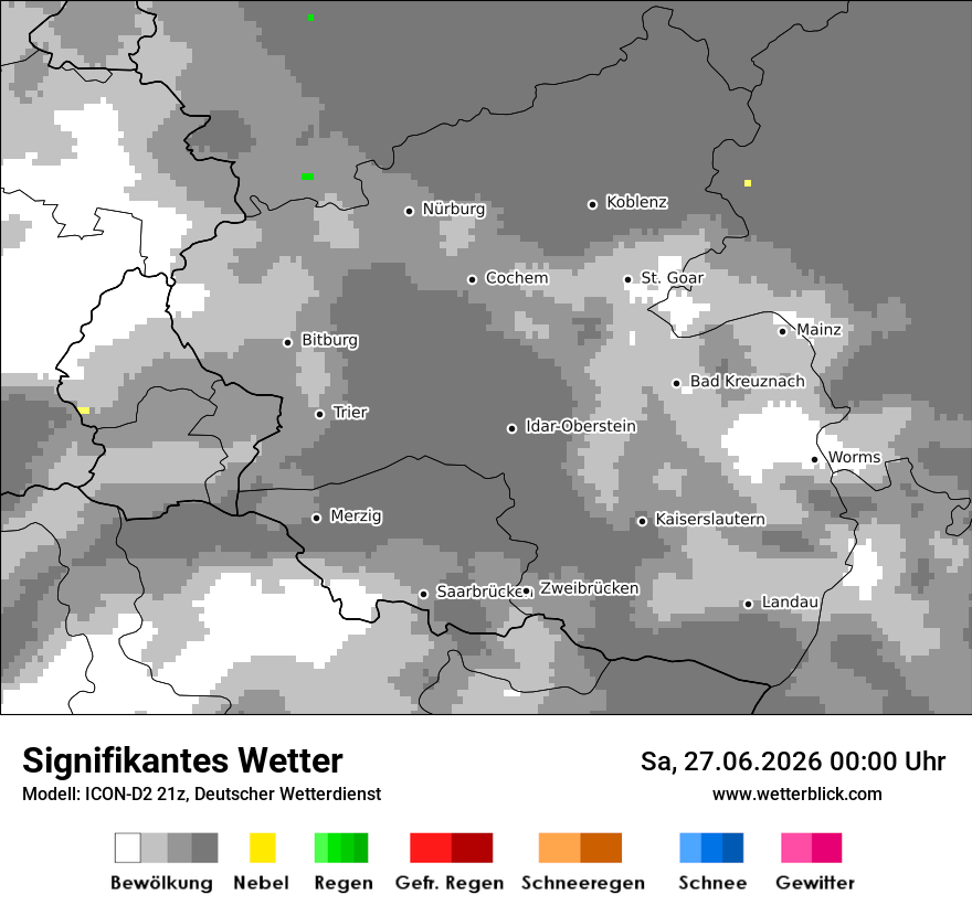 Signifikantes Wetter