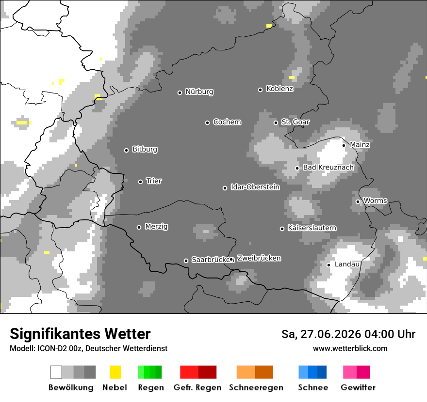 Signifikantes Wetter