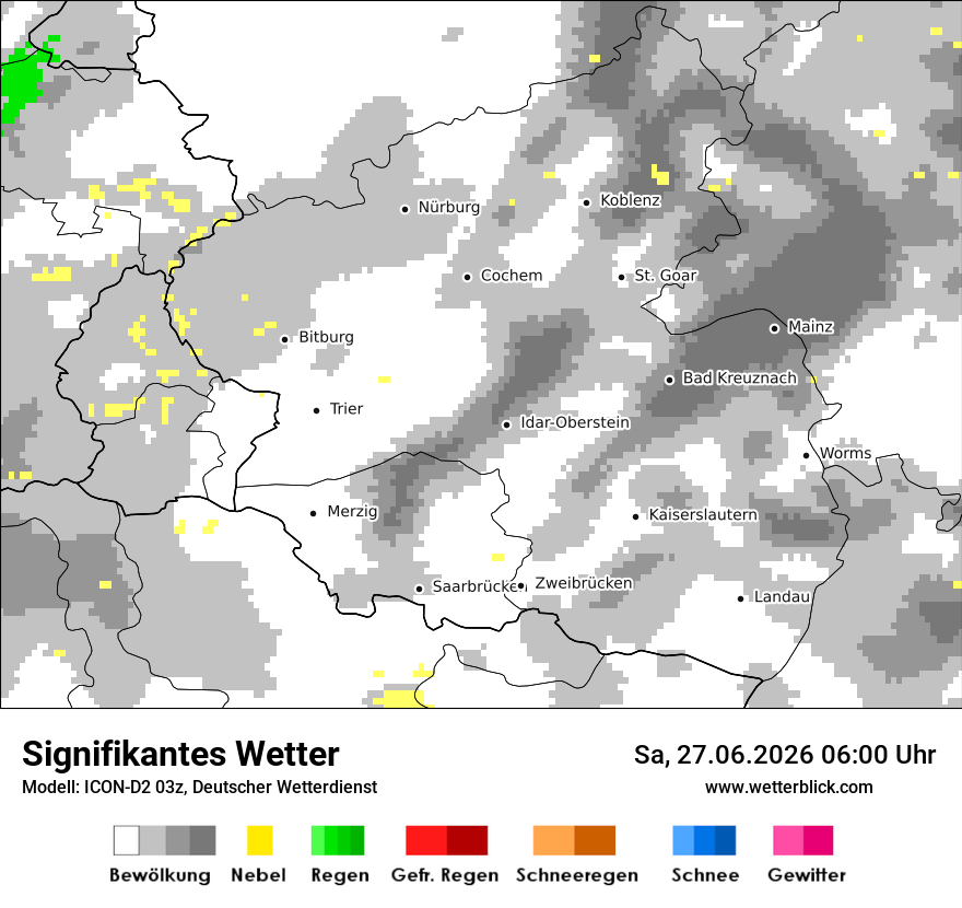 Signifikantes Wetter