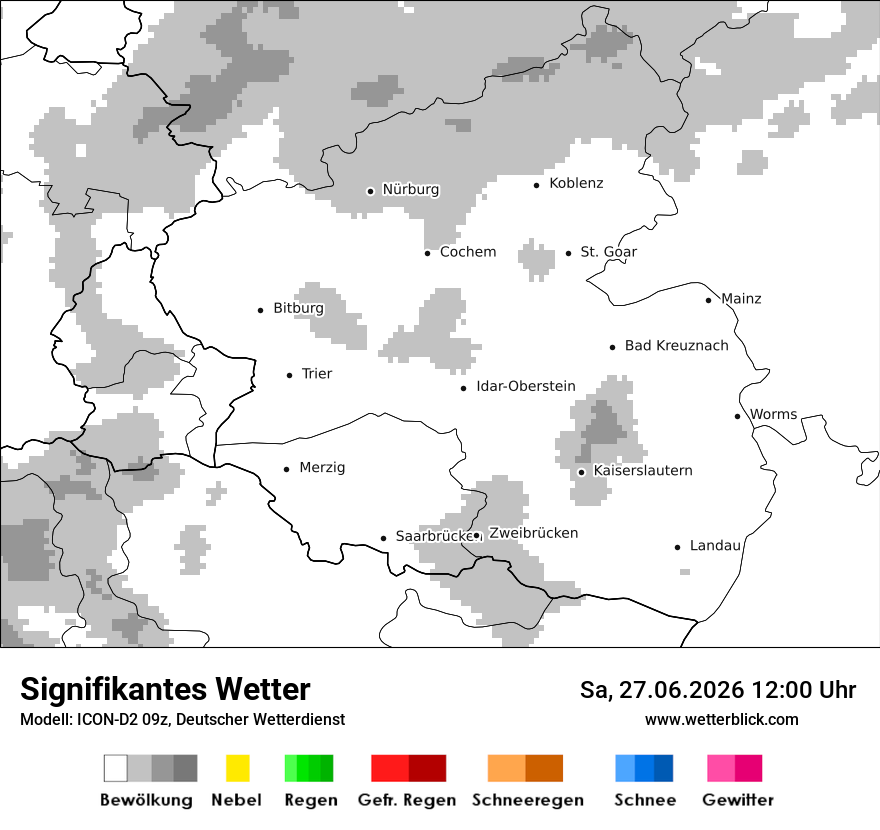 Signifikantes Wetter