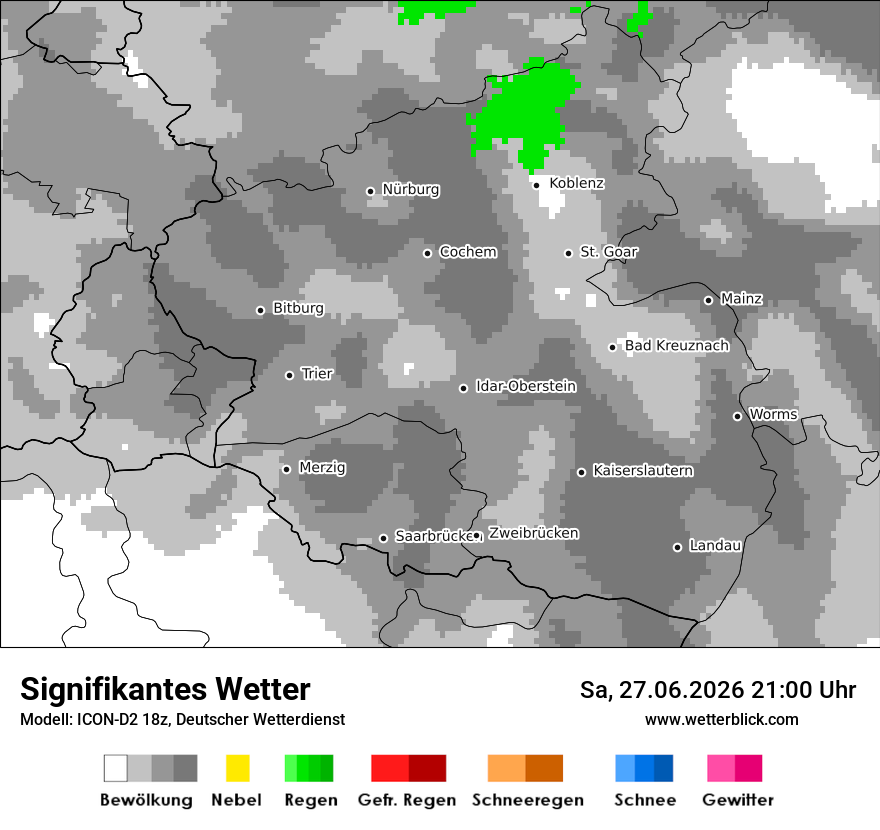 Signifikantes Wetter
