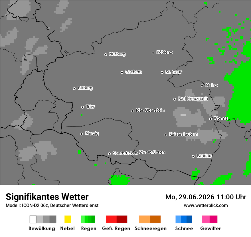 Signifikantes Wetter