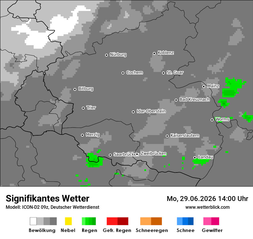Signifikantes Wetter