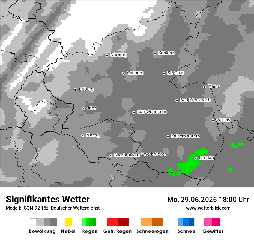 Signifikantes Wetter