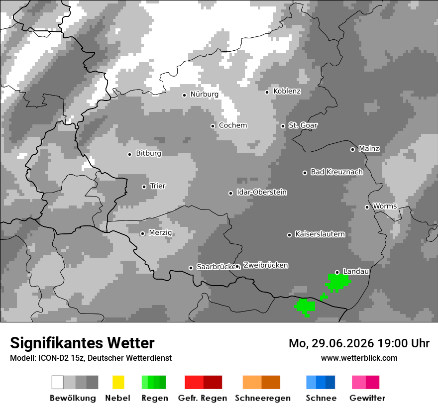 Signifikantes Wetter