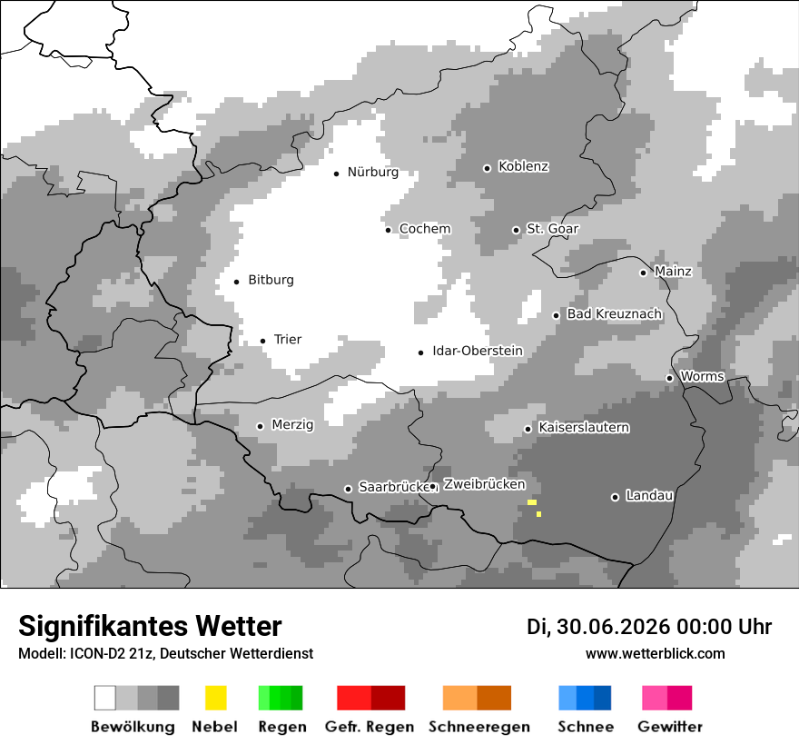 Signifikantes Wetter