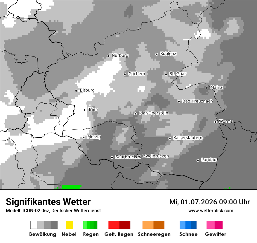 Signifikantes Wetter